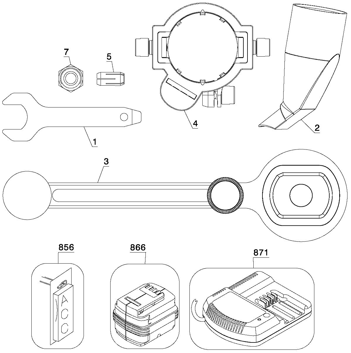 Default Diagram and Parts List for PC1800SS Type 1 Porter Cable Circular Saw